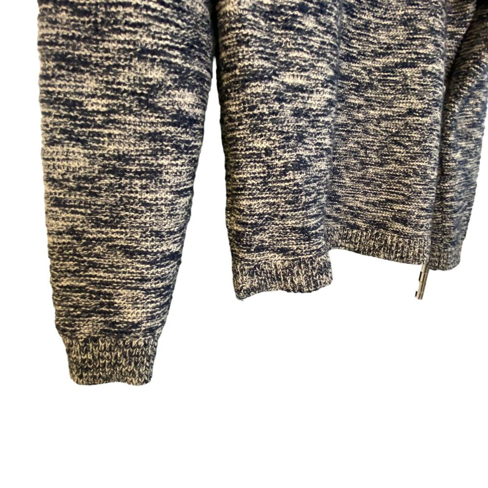 J. CREW Women Blue Marbled Pullover Sweater Small - Picture 3 of 9